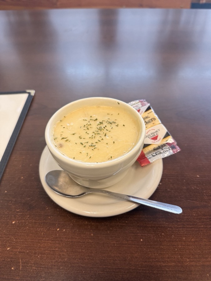 Cream of crab soup